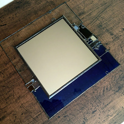 ステンドグラスミラー(海色) 6枚目の画像