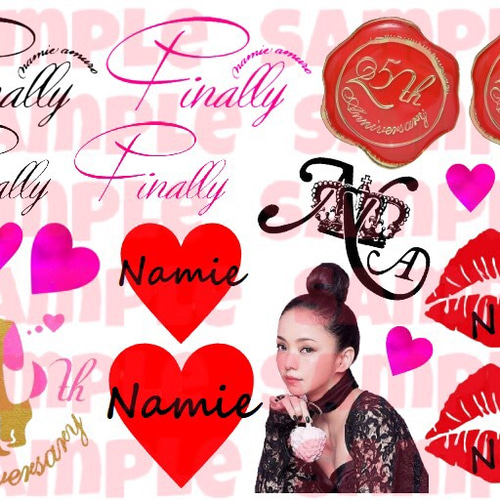 安室奈美恵タトゥーシール その他素材 C.M_ handmade 通販