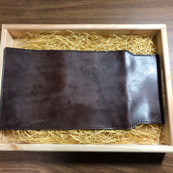 J.ベイカー社 ブライドルレザー ブックカバー(文庫本サイズ) 3枚目の画像