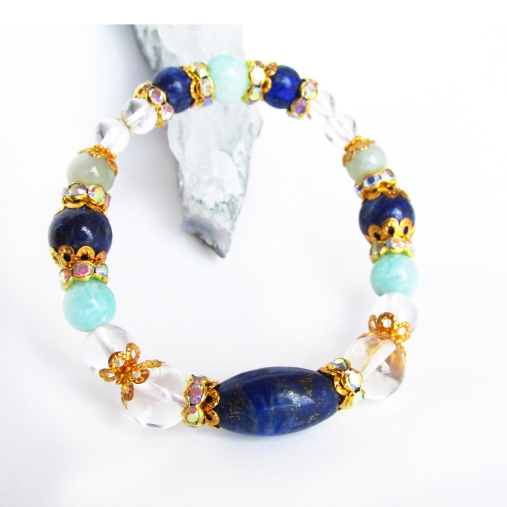 12月誕生石/3月誕生石/4月誕生石のブレス/513○☆手t