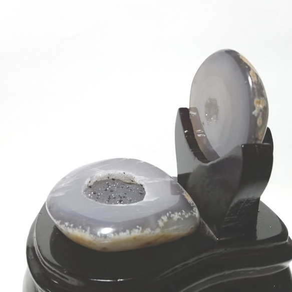 ﾄﾚｼﾞｬｰﾒﾉｳ/ﾄﾚｼﾞｬｰ瑪瑙/ﾒﾉｳｸﾗｽﾀｰ/瑪瑙原石/ｱｹﾞｰﾄ原石/t837-03