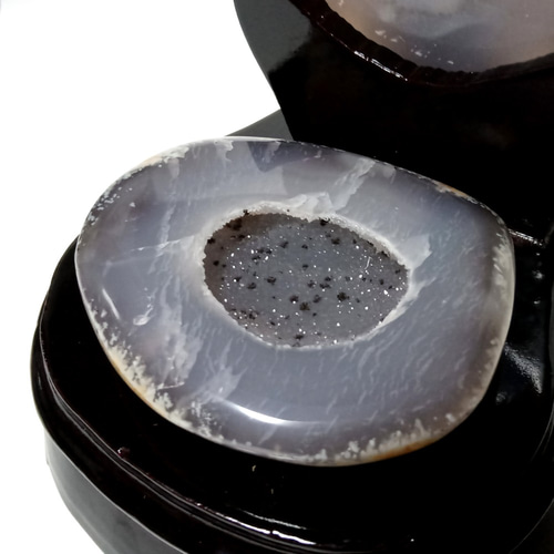 ﾄﾚｼﾞｬｰﾒﾉｳ/ﾄﾚｼﾞｬｰ瑪瑙/ﾒﾉｳｸﾗｽﾀｰ/瑪瑙原石/ｱｹﾞｰﾄ原石/t837-03