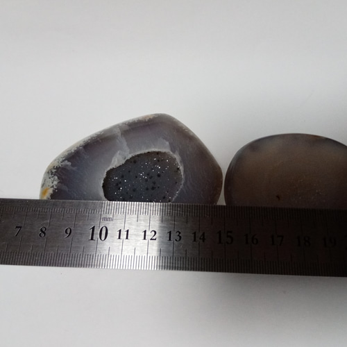 ﾄﾚｼﾞｬｰﾒﾉｳ/ﾄﾚｼﾞｬｰ瑪瑙/ﾒﾉｳｸﾗｽﾀｰ/瑪瑙原石/ｱｹﾞｰﾄ原石/t837-03