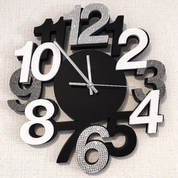 ★人気No.1★スワロフスキー デコ オリジナル 掛け時計 1枚目の画像