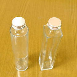 【hb-10m】ハーバリウム用ボトル（ガラス瓶）ミックス10本セット 3枚目の画像