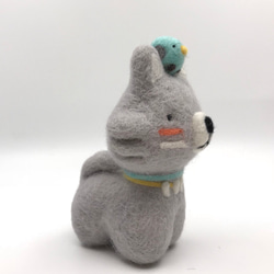 羊毛氈小鳥WOOF  Needle Felted Birdie WOOF 第3張的照片