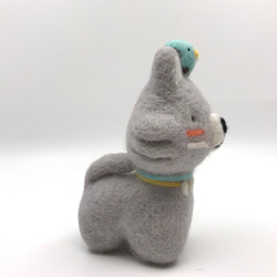 羊毛氈小鳥WOOF  Needle Felted Birdie WOOF 第4張的照片