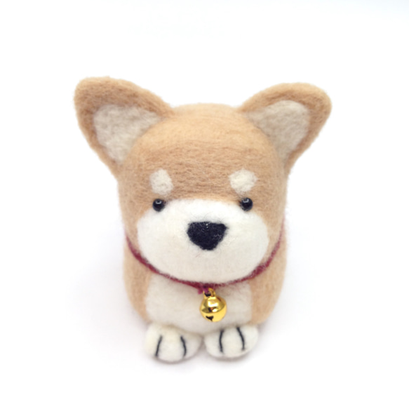 羊毛氈柴犬  Needle Felted Shiba Inu 第2張的照片