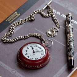 懐中時計カバー　カラーオーダー 10枚目の画像