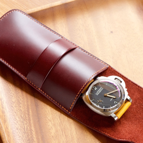 PANERAI 腕時計　ケース パネライ47mm専用 携帯用ケース カラーオーダー その他ケース 革