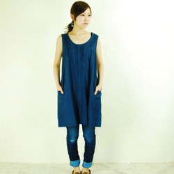 pintuck sleeveless pullover/ao 3枚目の画像