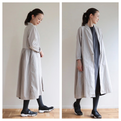 CHIAN long gown Linen cotton  /  kinari 2枚目の画像