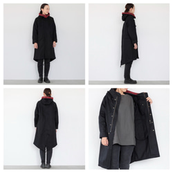 vintage barochi  mods coat 2020 / black / no5 5枚目の画像