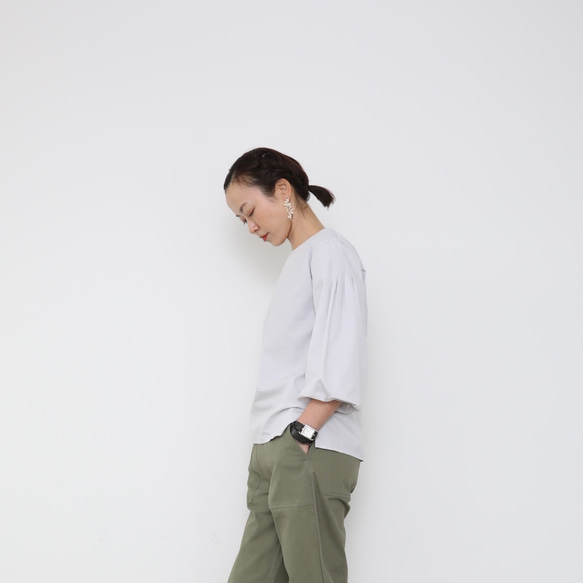 4lines blouse / off white 4枚目の画像
