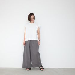 Shiki pants  / light gray 1枚目の画像