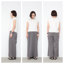 Shiki pants  / light gray 5枚目の画像