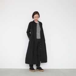 Pintucked dress op / black 5枚目の画像