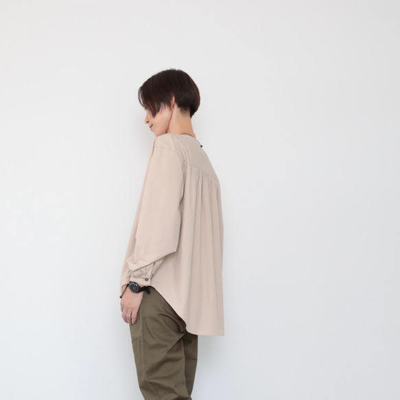 Sanada shirts / Ecru Beige 2枚目の画像