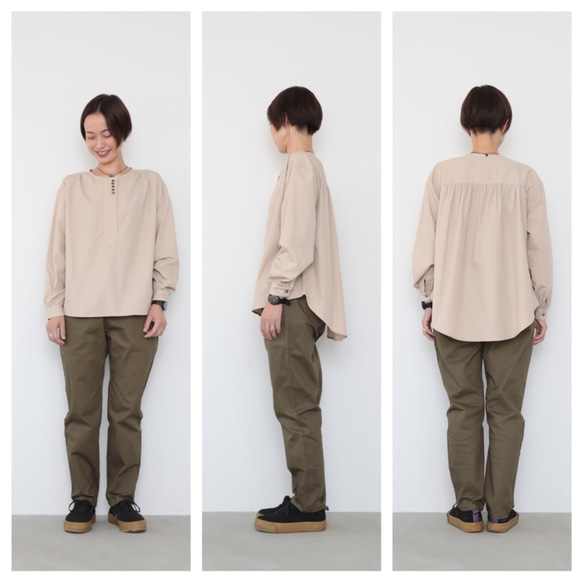 Sanada shirts / Ecru Beige 4枚目の画像