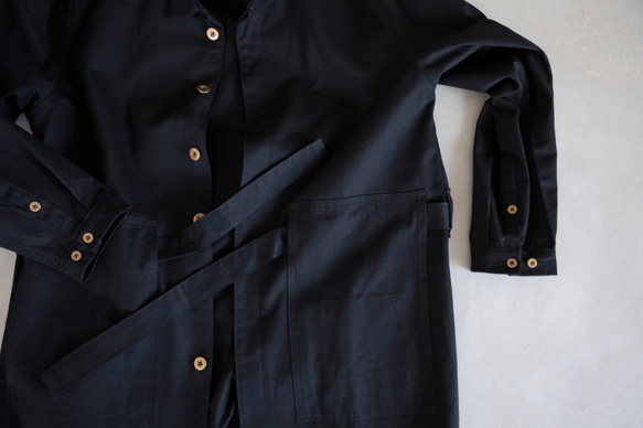 Gentleman's coat / black 5枚目の画像