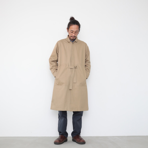 Gentleman's coat / beige 2枚目の画像