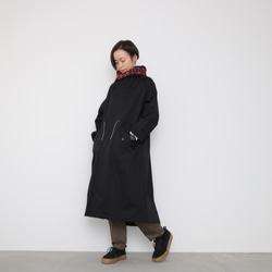 Vintage barochi  Mods coat  / black 3枚目の画像