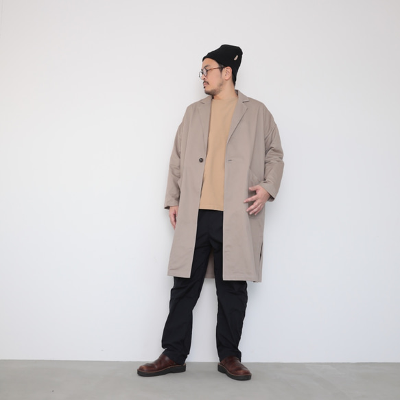 Ojisan coat / light gray 4枚目の画像