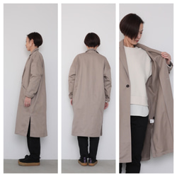 Ojisan coat / light gray 5枚目の画像