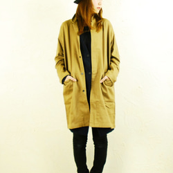 ojisan coat / brown 1枚目の画像