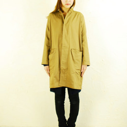 ojisan coat / brown 3枚目の画像