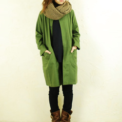 ojisan coat / green 4枚目の画像