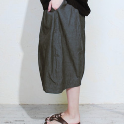 majic pants /gray denim 3枚目の画像