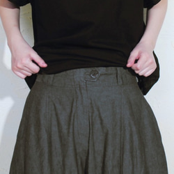 majic pants /gray denim 5枚目の画像