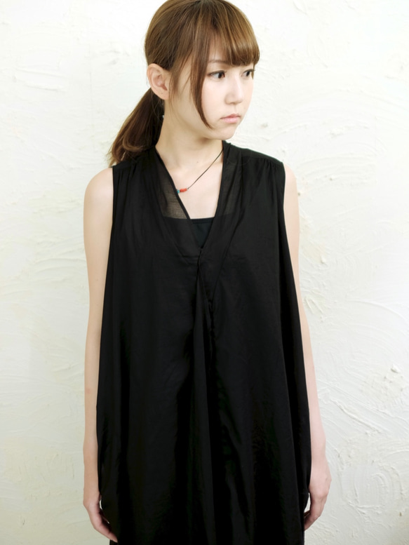 Chiangmai dress/black 5枚目の画像