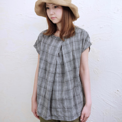 origami blouse/gray 5枚目の画像