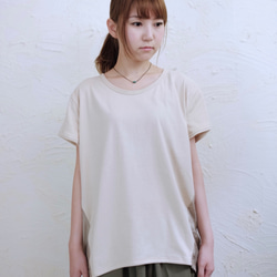 omiso Tops/ s/ kinari×beige 3枚目の画像