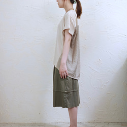 omiso Tops/ s/ kinari×beige 5枚目の画像