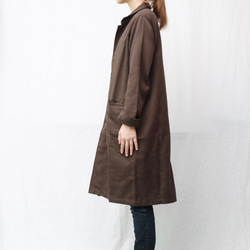 ojisan coat /brown 4枚目の画像