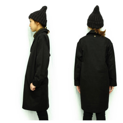 omake/5dots coin coat/kuro 3枚目の画像