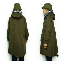 Lao mods coat / khaki　 5枚目の画像