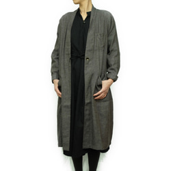 omagown linen cotton gray　 2枚目の画像