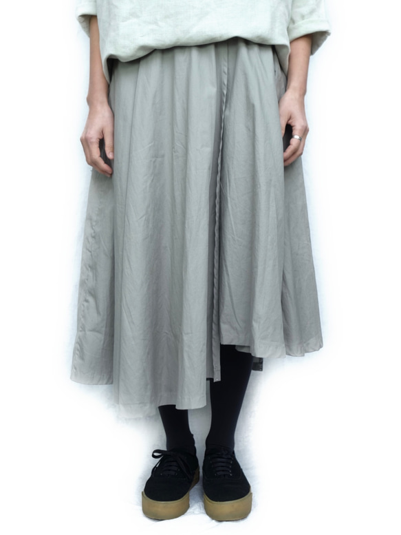 Pechu裙/淺灰色 第1張的照片