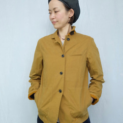 kanta jacket / turmeric 1枚目の画像