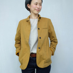 kanta jacket / turmeric 2枚目の画像