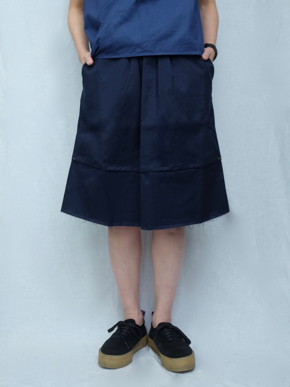 Jimmyskirt /navy 1枚目の画像