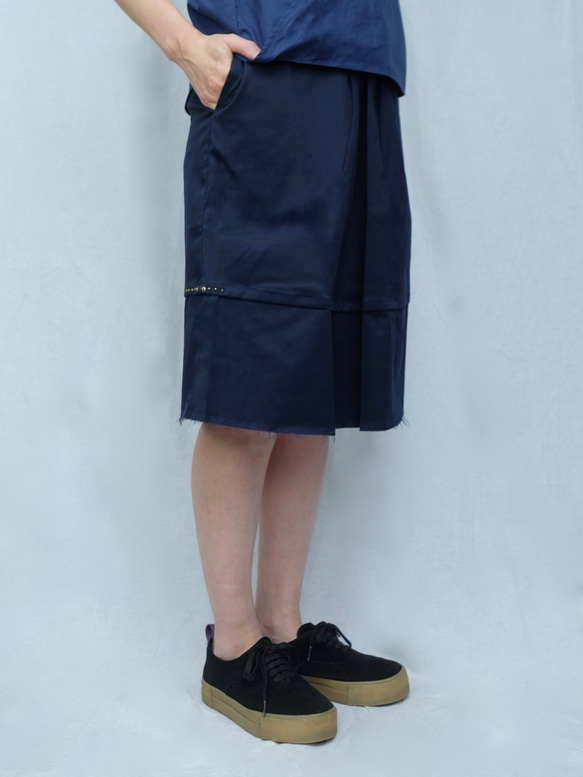 Jimmyskirt /navy 3枚目の画像