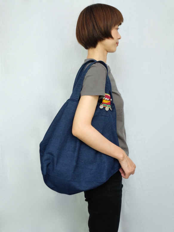 Caramel bag/ denim 1枚目の画像