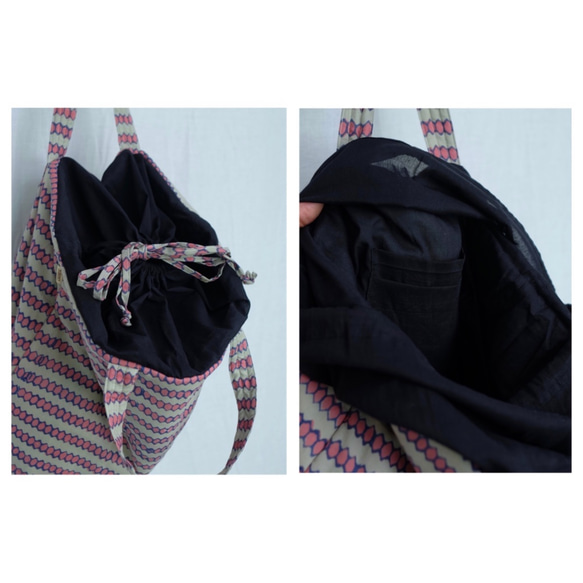 huajuan kinchaku bag / no 3 第4張的照片