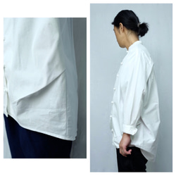 Kata-china襯衫/白色 第5張的照片