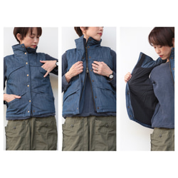 88 vest light denim 5枚目の画像